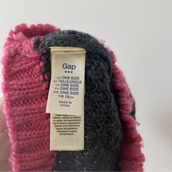 Gap Pink And Grey Hat - Picture 7 of 11